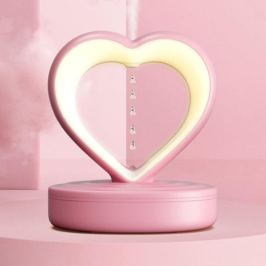 LoveMist™ - Pink Heart Anti-Gravity Humidifier