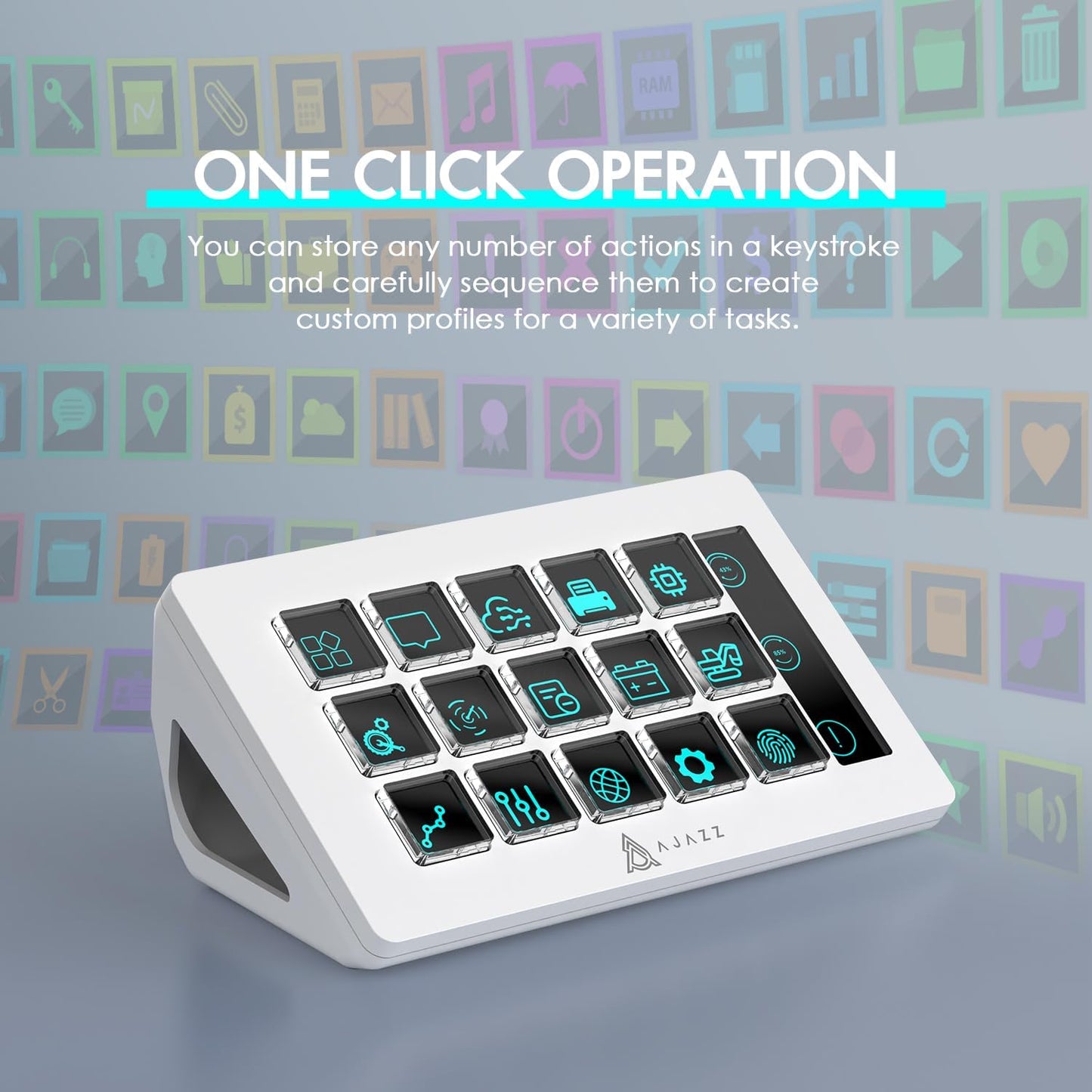 DeckMaster™ - LCD Custom Keypad Table Helper