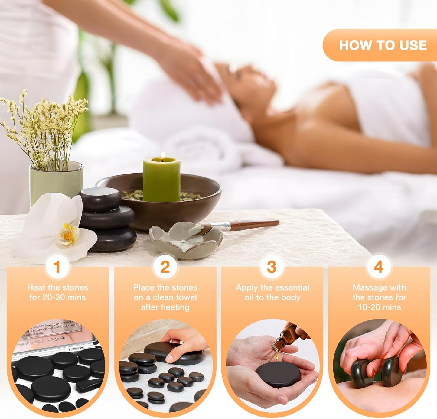 LavaGlow™ - Hot Stones Kit