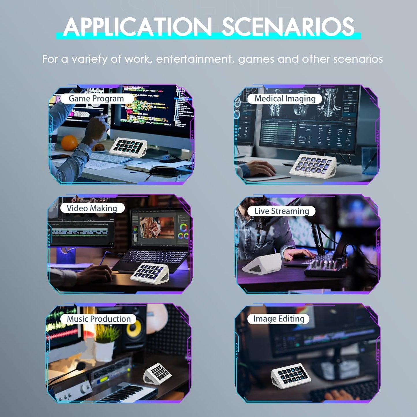 DeckMaster™ - LCD Custom Keypad Table Helper