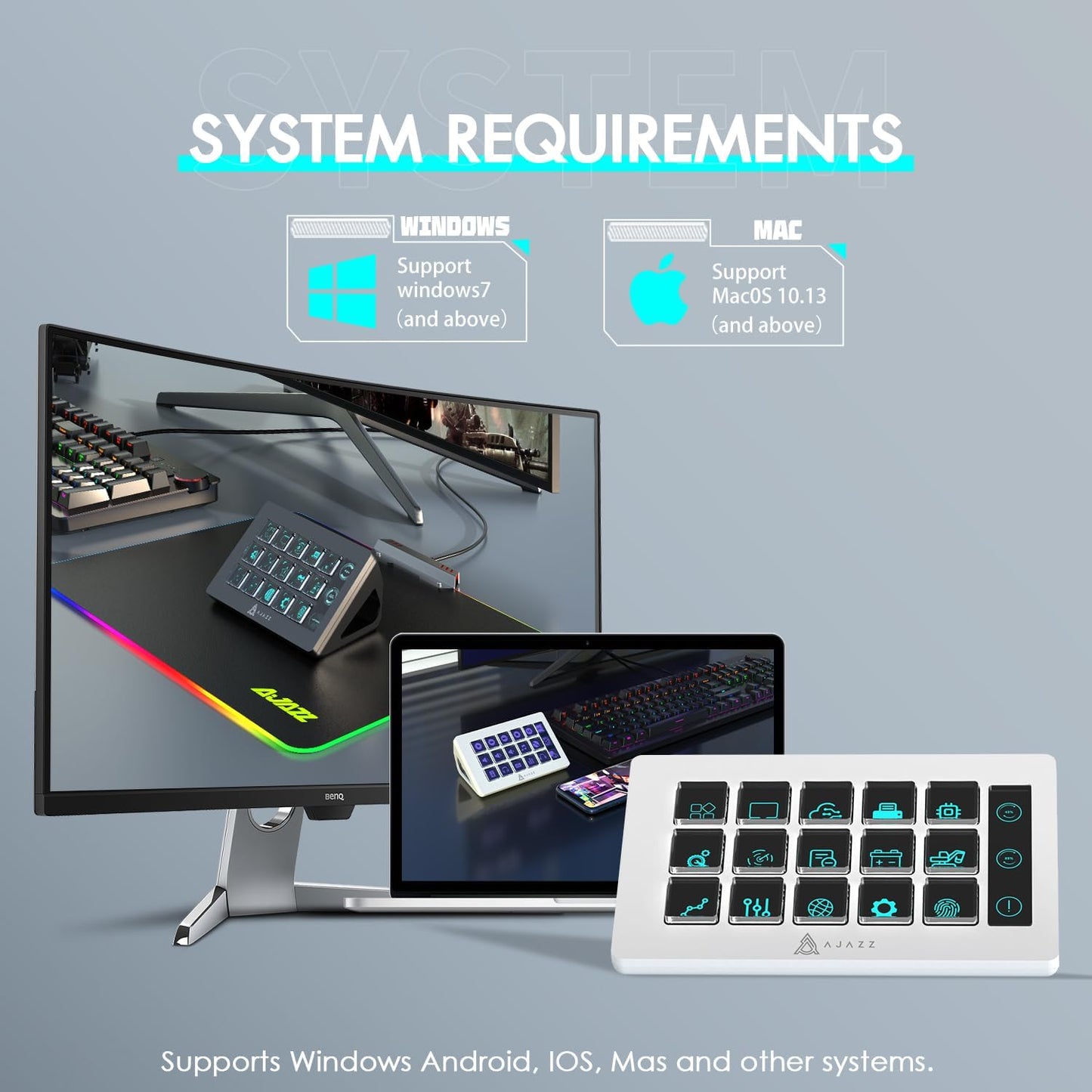 DeckMaster™ - LCD Custom Keypad Table Helper