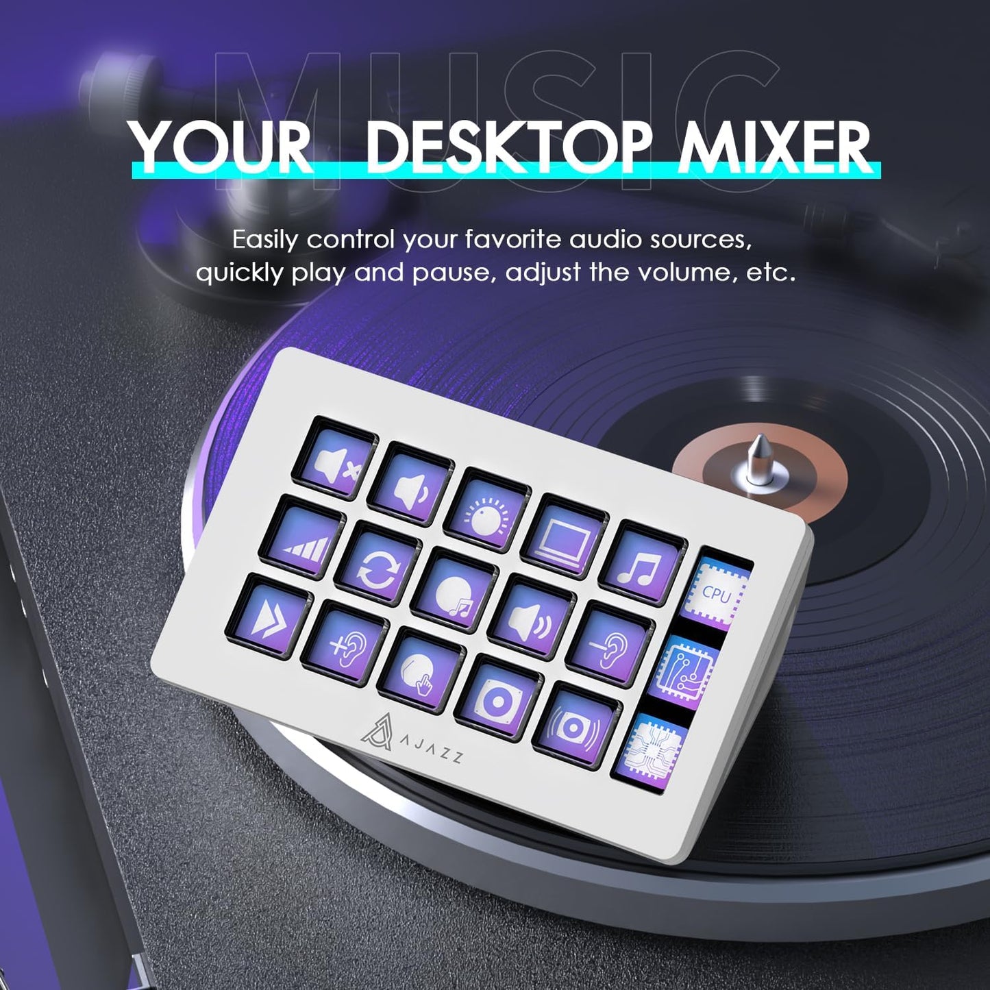 DeckMaster™ - LCD Custom Keypad Table Helper