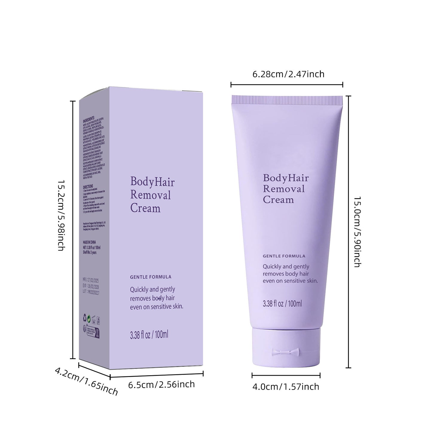 BareBliss™-Body Hair Removal Cream